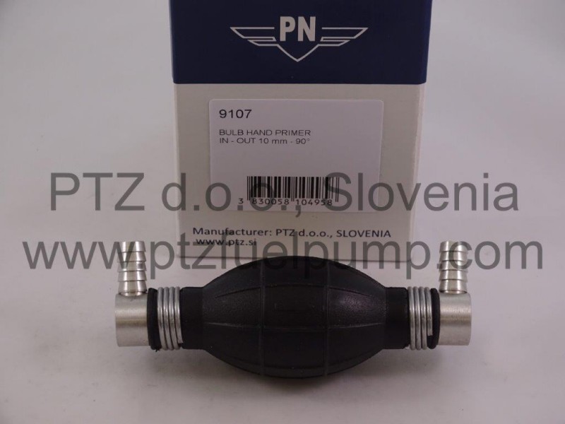 Bulb Hand Primer Fi 10mm 90° - PN 9107 